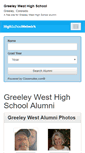 Mobile Screenshot of greeleywesthighschool.net